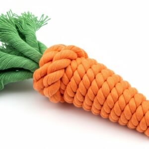 Cotton Rope Knot Dog Toy, Durable Chew & Teeth Cleaning Toy