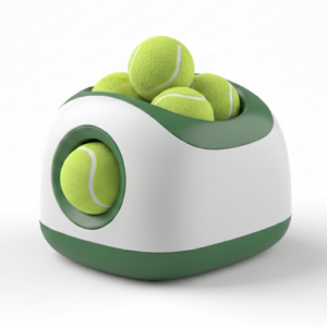 Automatic Dog Ball Launcher, Interactive Fetch Machine with Adjustable Distance